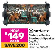 Amplify Candence Series Bluetooth Speaker Graffiti