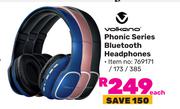Volkano Phonic Series Bluetooth Headphones-Each