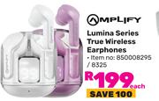 Amplify Lumina Series True Wireless Earphones-Each