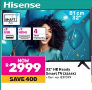 Hisense 32"(81cm) HD Ready Smart TV 32A4K