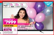 JVC 65"(165cm) UHD LED Smart TV LT-65N675