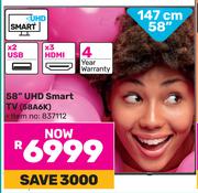 Hisense 58"(147cm) UHD Smart TV 58A6K