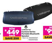 Volkano Cyclone Series Portable Bluetooth Speaker-Each