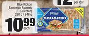 Blue Ribbon Sandwich Squares-220g/ 248g Each
