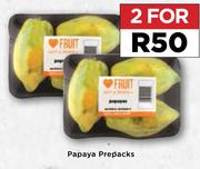 Papaya Prepacks-For 2