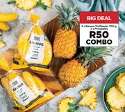 2 x Banana Thriftpacks 700g & 2 x Pineapples Combo