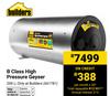 Builders B Class High Pressure Geyser 661781-200Ltr