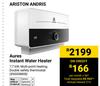 Ariston Andris Aures Instant Water Heater 850008808