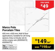 Marco Polo Porcelain Tiles 850017316-600mm x 600mm Per Sqm