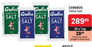 Cerebos Table Salt-20 x 1Kg