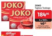 Joko Tagless Teabags-4 x 100's