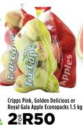 Cripps Pink, Golden Delicious Or Royal Gala Apple Econopacks-For 2 x 1.5Kg