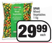 Spar Mixed Vegetables-1Kg Each