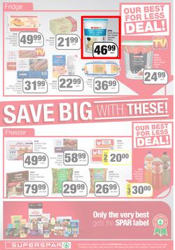 SUPERSPAR EASTERN CAPE : Our Best For Less Sale (21 June - 03 July 2022) | Valid In Bluewater Bay, Despatch, Gelvandale, Hunters Retreat, Mount Pleasant, Newton Park, Our, Sunridge, Waterfront, page 3