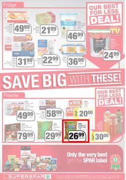 SUPERSPAR EASTERN CAPE : Our Best For Less Sale (21 June - 03 July 2022) | Valid In Bluewater Bay, Despatch, Gelvandale, Hunters Retreat, Mount Pleasant, Newton Park, Our, Sunridge, Waterfront, page 3