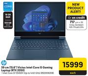 HP 15.6" (39cm) Victus Intel Core i5 Gaming Laptop RTX 2050
