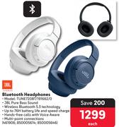 JBL Bluetooth Headphones TUNE720BT/191662/0-Each