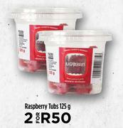 Raspberry Tubs-For 2 x 125g