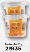 Gooseberry Tubs-For 2 x 125g