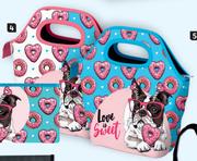 Butterfly Donut Set 2 Designs Lunch Bags-Each