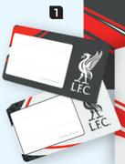 Butterfly Liverpool Set Book Labels-Per 16 Pack