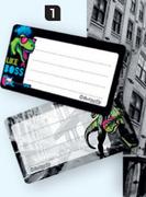 Butterfly Like A Bose Set Book Labels-Per 16 Pack