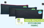 Butterfly Eco Range 33cm Pencil Cases-Each