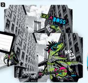 Butterfly Like A Bose Set A4 Pre Cut Book Covers 2 Designs-Per 5 Pack