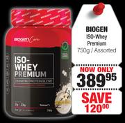 Biogen ISO-Whey Premium Assorted- 750g