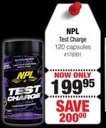NPL Test Charge- 120 Capsules