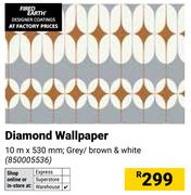 Diamond Wallpaper 10m x 530mm