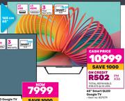 Skyworth 65" (165cm) Smart QLED Google TV
