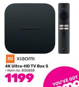 Xiaomi 4K Ultra HD TV Box S