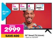 Hisense 32" (81cm) Smart TV 32A4K