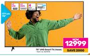 Hisense 70" (177cm) UHD Smart TV 70A6K