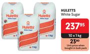 Hulletts White Sugar-10 x 1Kg