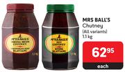 Mrs Balls Chutney (All Variants)-1.1Kg Each