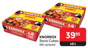 Knorrox Stock Cubes (All Variants)-48's Pack Each