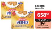 Bokomo Weet Bix-12 x 900g