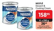 Nestle Desert & Cooking Cream-6 x 290g