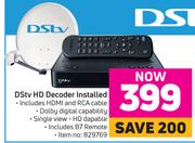 DSTV HD Decoder (Installed)