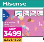 Hisense 40" (101cm) A4H Smart Full HD TV