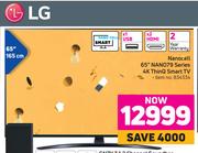 LG 65" (165cm) Nanocell Series 4K ThinQ Smart TV NANO79