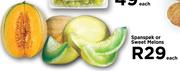 Spanspek Or Sweet Melons-Each