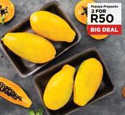 Papaya Prepacks-For 2