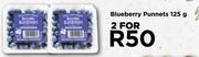Blueberry Punnets-For 2 x 125g