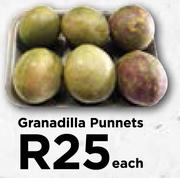 Granadilla Punnets-Each
