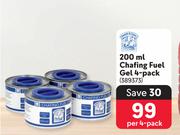 Bakers & Chefs Chafing Fuel Gel 4-Pack-Per 4 Pack