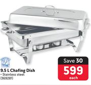 Bakers & Chefs Chafing Dish-9.5Ltr Each