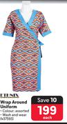 Ethnix Wrap Around Uniform-Each